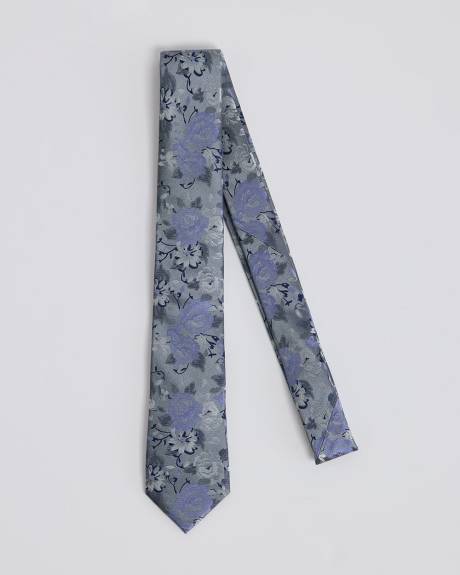 Floral Lavender Regular Tie