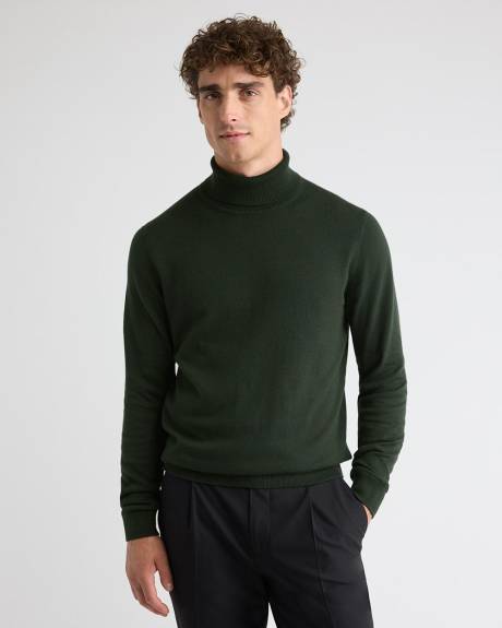 Long-Sleeve Turtleneck Sweater
