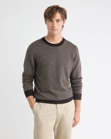 Merino Wool Crew Neck Sweater