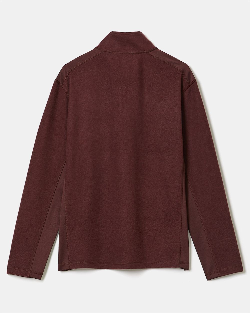 Activewear Mock-Neck Half-Zip Sweater with Chest Pocket