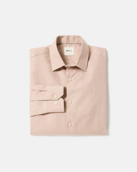 Tailored-Fit Linen Dress Shirt