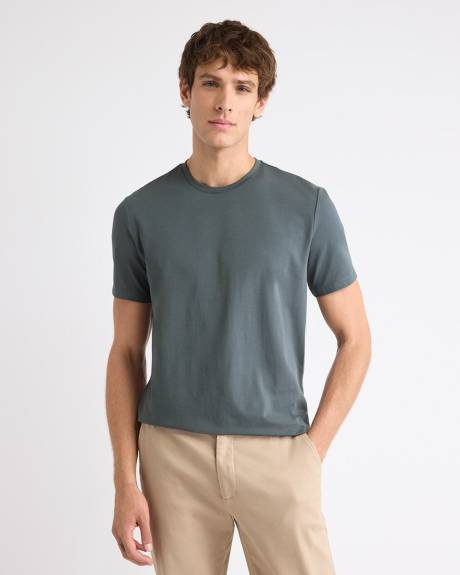 Solid Supima (R) Cotton Crew-Neck T-Shirt