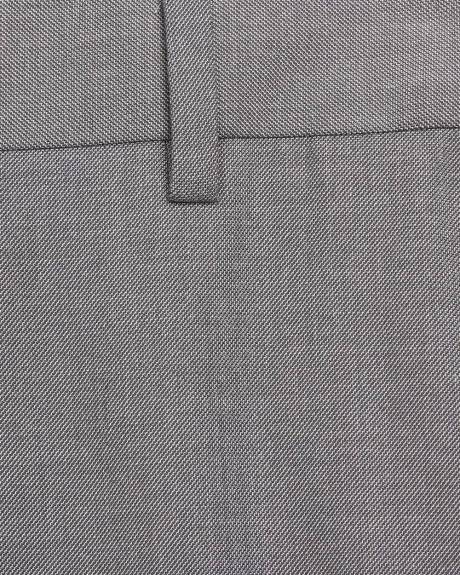 Pantalon de complet Essentiel Coupe étroite en tissu extensible gris pâle