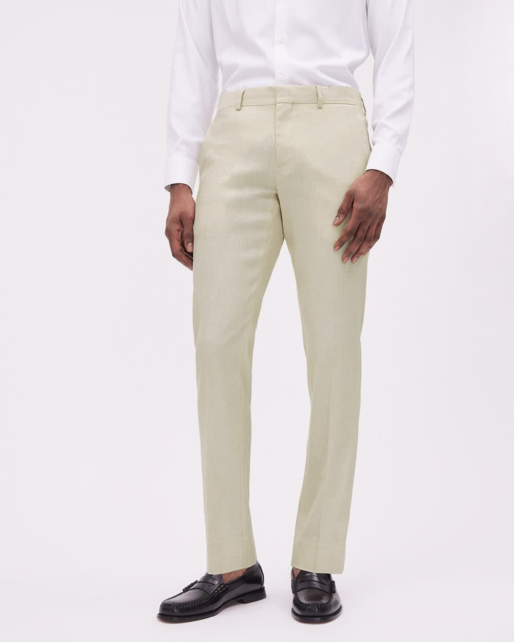 Slim Fit Stretch Linen Suit Pant | RW&CO.