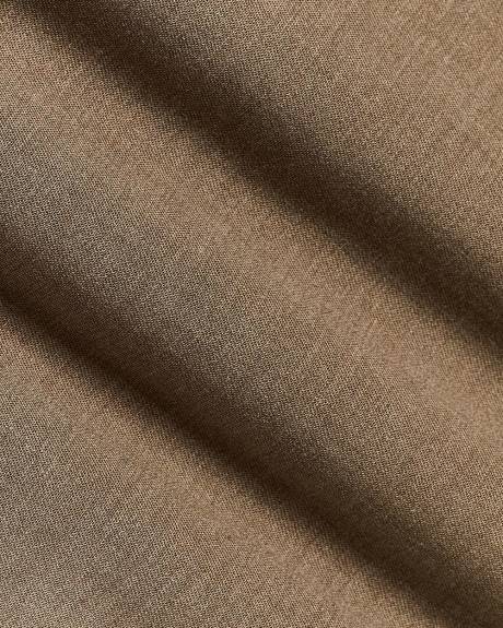 Slim-Fit Rose Taupe Suit Pant