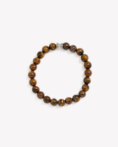 Tiger Eye Beaded Bracelet