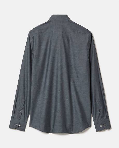 Chemise Habillée Style Denim à Coupe Étroite