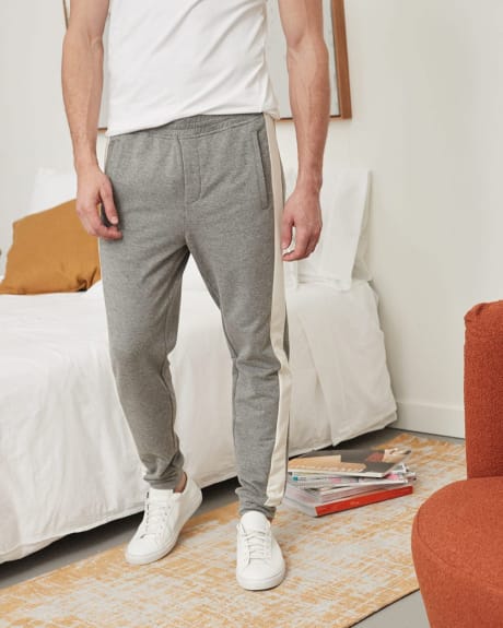Jogger Pant with Contrast Side Seams