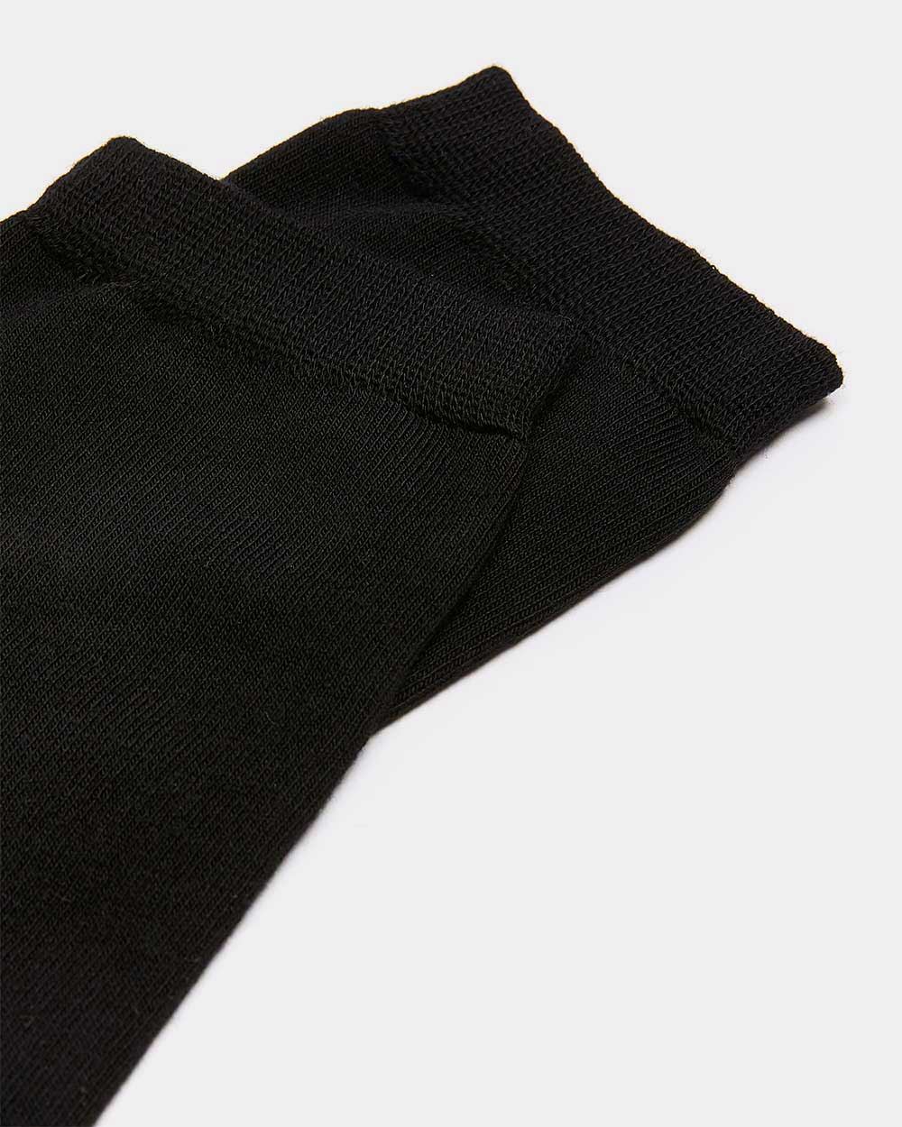 Basic Black Crew Socks