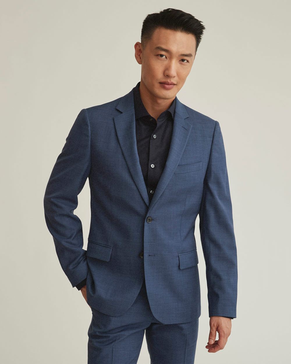 Medium Blue Suit Blazer