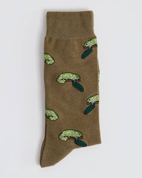 Bas avec Caméléons