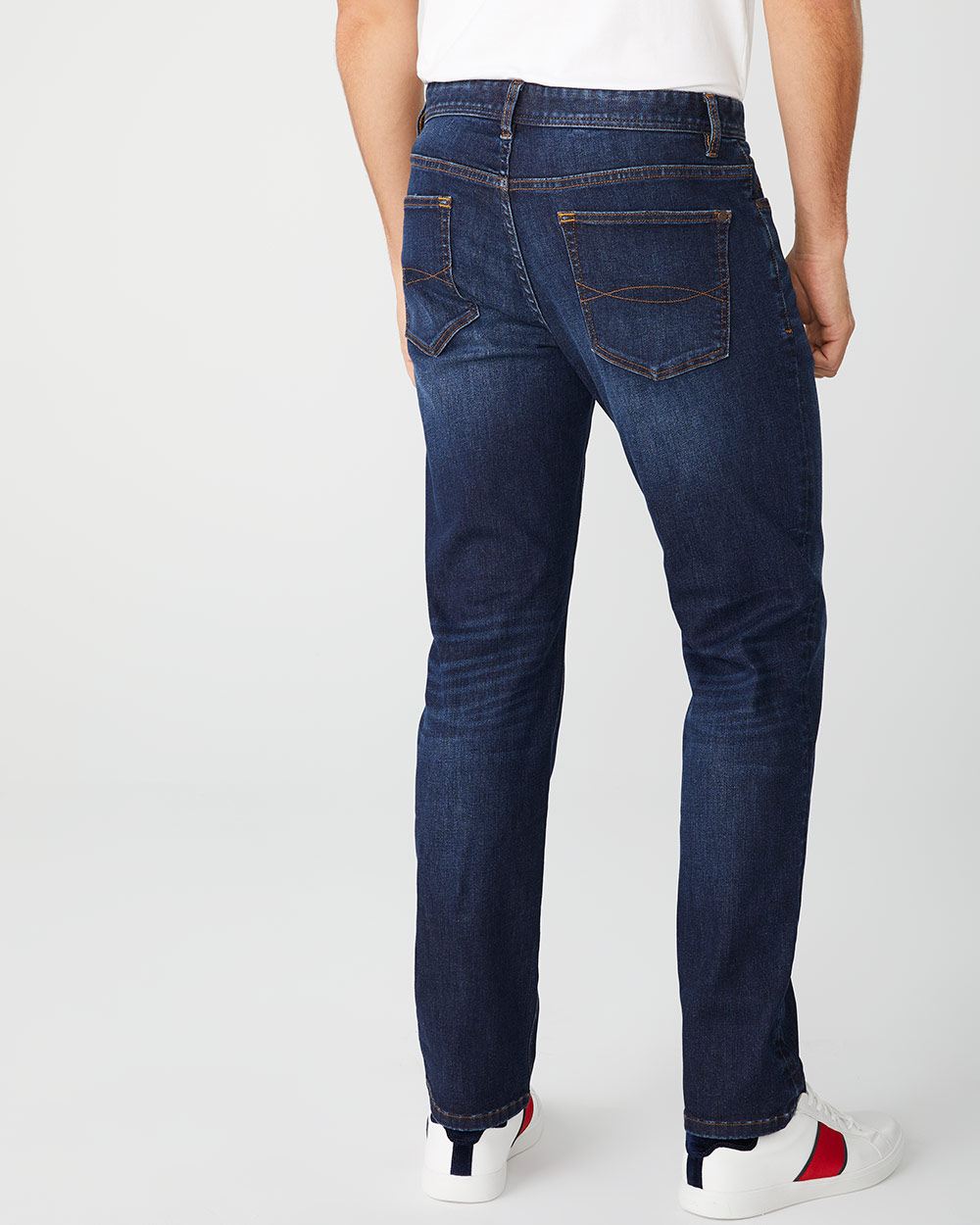 Straight leg Medium Wash Jeans - 30'' inseam | RW&CO.