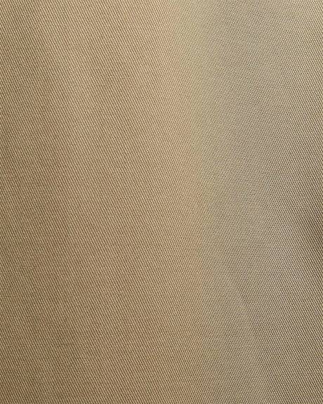 Manteau Trench Long Déperlant à Boutonnage Double