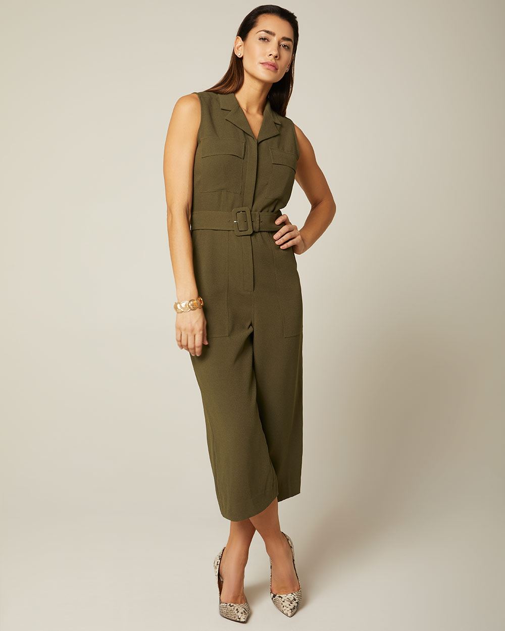 Sleeveless utility jumpsuit RW&CO.