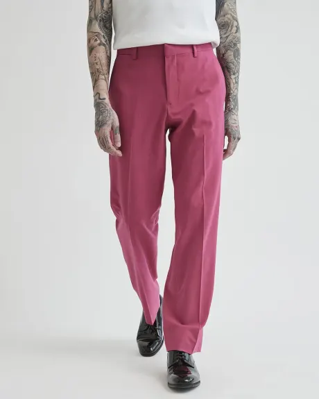 Relaxed Fit Neon Suit Pant