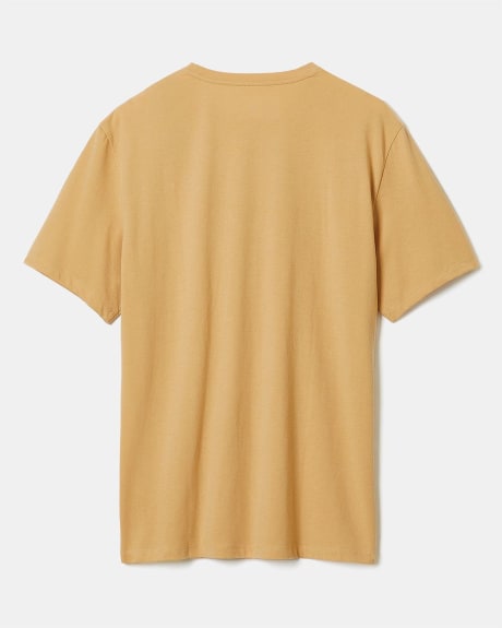 T-Shirt à Col Rond Imprimé