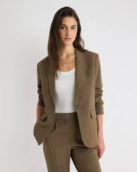 Veston Décontracté à Boutonnage Simple