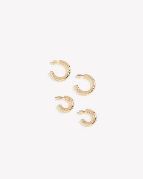 Essential Hoops - 2 Pairs