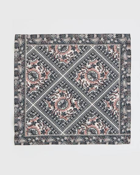 Fichu en Voile de Coton