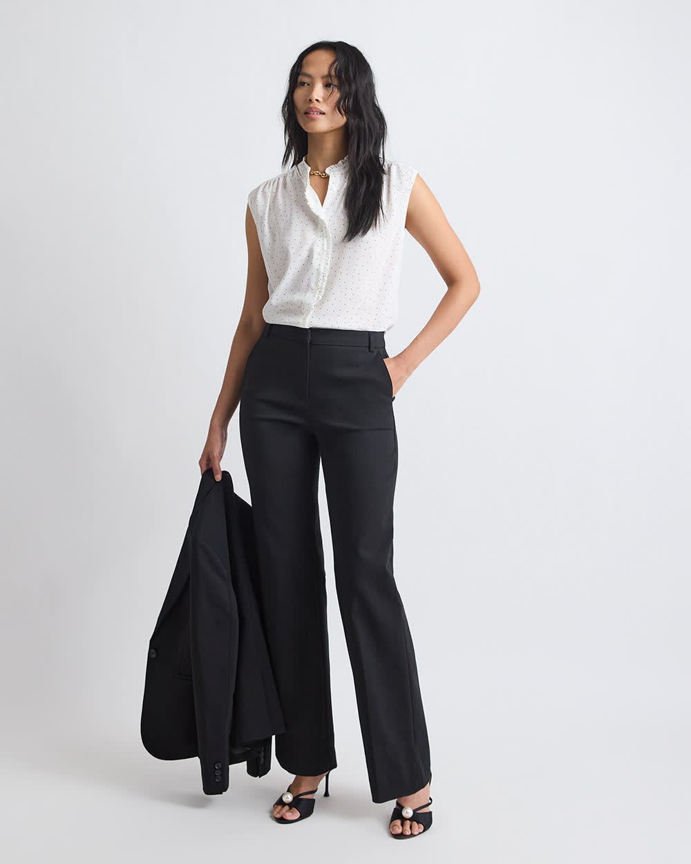 Black Montmartre Wide Leg Pants Review Message me for link