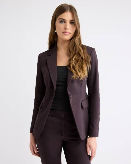 Limitless One-Button Fitted Blazer
