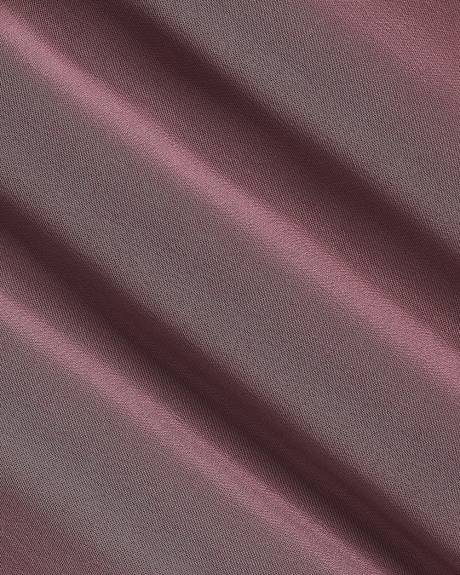 One-Shoulder Satin Mini Cocktail Dress