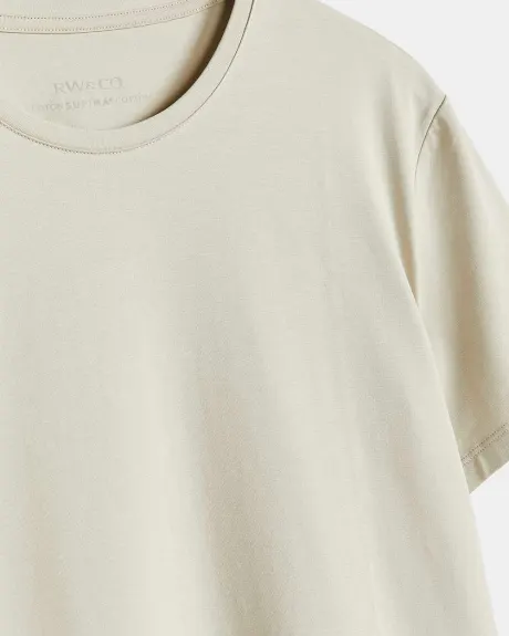 Supima Cotton (R) Crew-Neck T-shirt