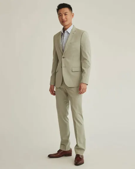 Slim Fit Light Moss Suit Blazer