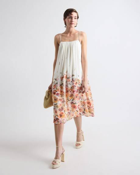 Sleeveless Midi Cocktail Dress