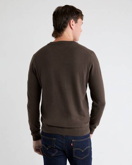 Pull &agrave; Manches Longues et Col Rond