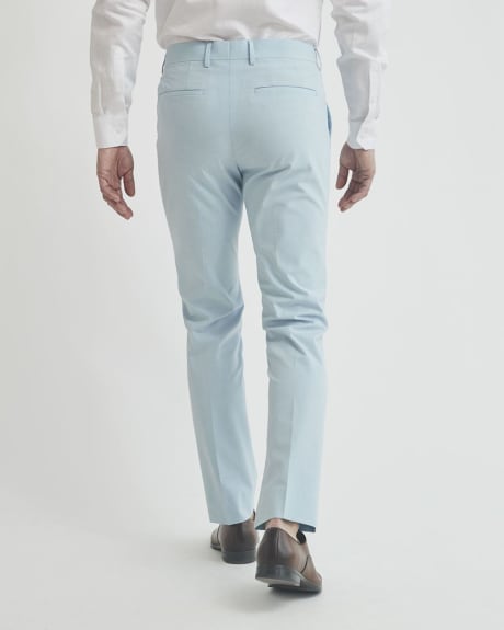 Pantalon de Complet Bleu Clair à Coupe Étroite