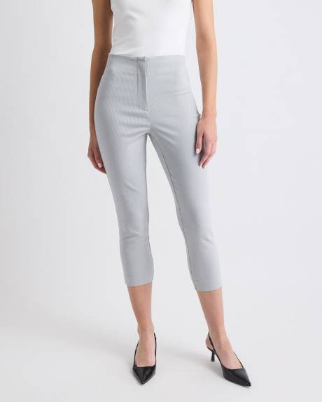 Striped Capri Legging Pant