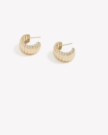 Ribbed Hoops