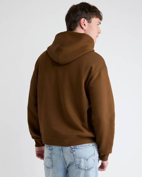 Fleece Hoodie with Kangaroo Pocket