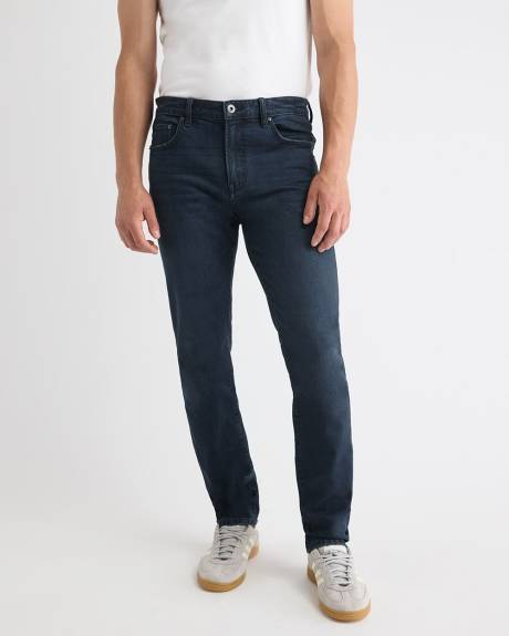 Slim-Fit Medium-Wash Denim Pant