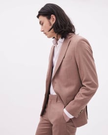 Slim-Fit Cedar Rose Suit Blazer