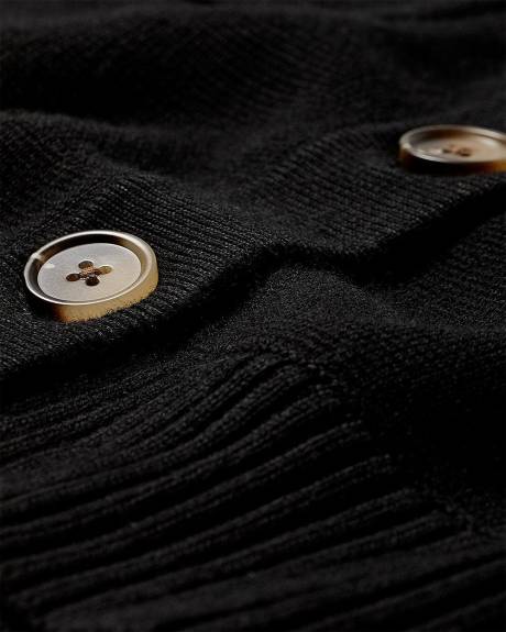 Cardigan Aviateur Sans Manches