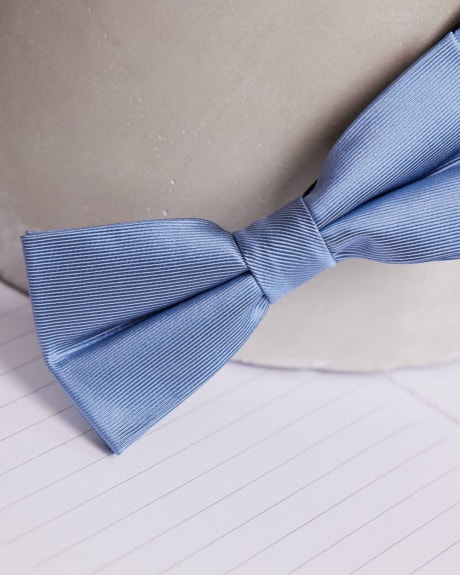 Solid Light Blue Bow Tie