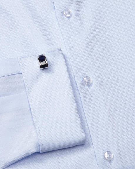 Tailored fit dress shirt with french cuff