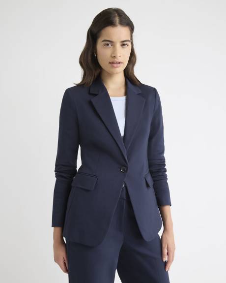 Limitless One-Button Fitted Blazer