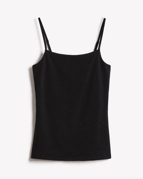Camisole à Col Dégagé en Coton