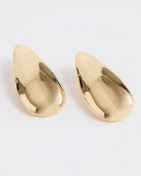 Oversized Teardrop Earrings