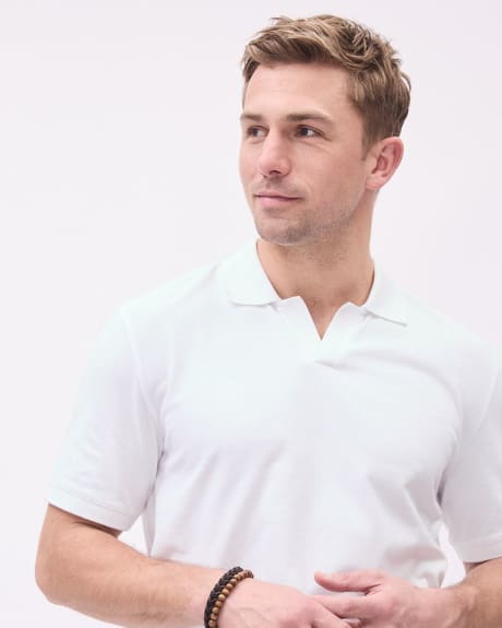 Solid CoolMax (R) Short-Sleeve Polo