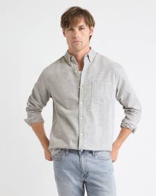 Regular-Fit Corduroy Shirt