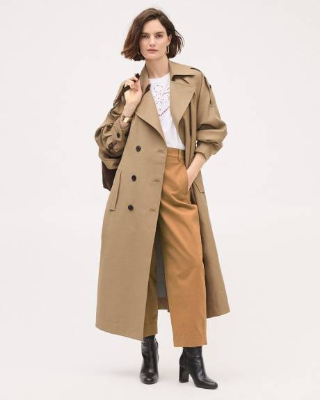 Haut &agrave; Manches Tr&egrave;s Courtes et Col Rond avec Motif &agrave; Oeillets