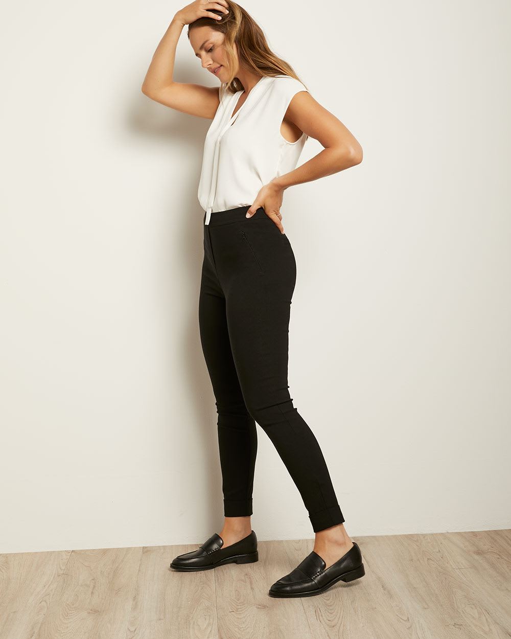 HighWaist Legging Pant With Cuffs RW&CO.