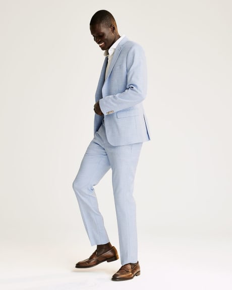 Slim Fit Woven Suit Blazer