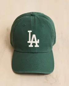 Green LA Dodgers Classic '47 Clean Up Cap