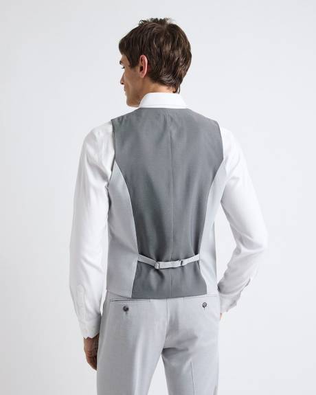 Light Grey Suit Vest