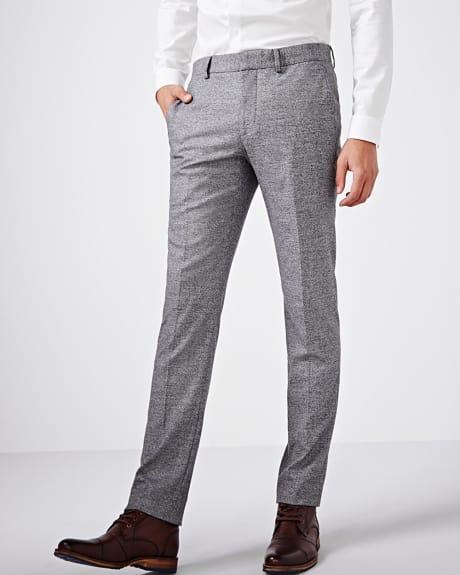 Slim fit twisted yarn pant - Regular | RW&CO.
